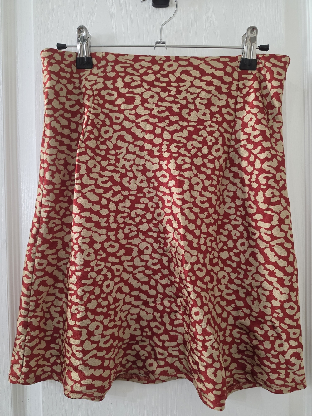 Princess Polly Red Leopard Print Mini Skirt